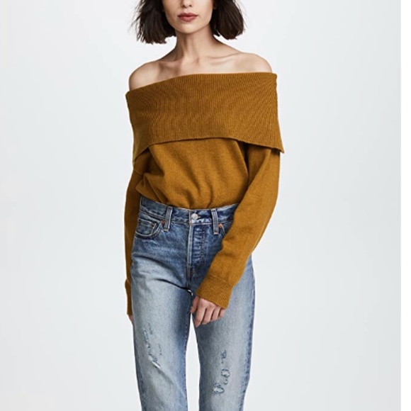 Moon River Off shoulder sweater - Picture 4 of 6